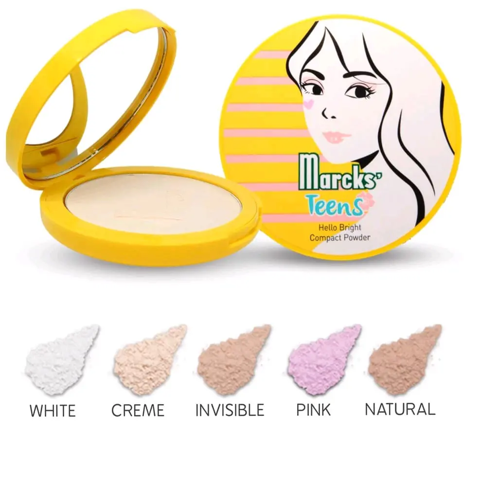 bedak padat marcks tersedia 2 varian warna