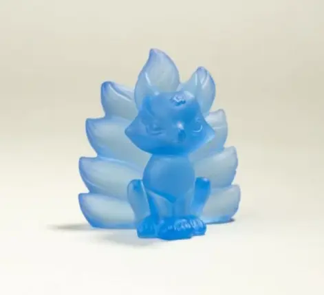 Sinosiam SZO01 Glass Fox Fairy Display - Unique and Elegant Art Piece