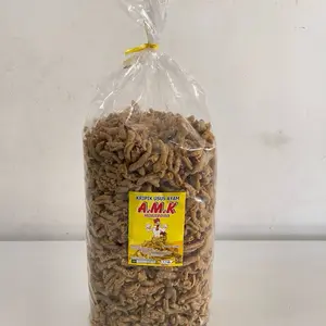[1 Ball] 2 Kg Keripik Usus Ayam Merk A.M.K / Rojali & Syawal
