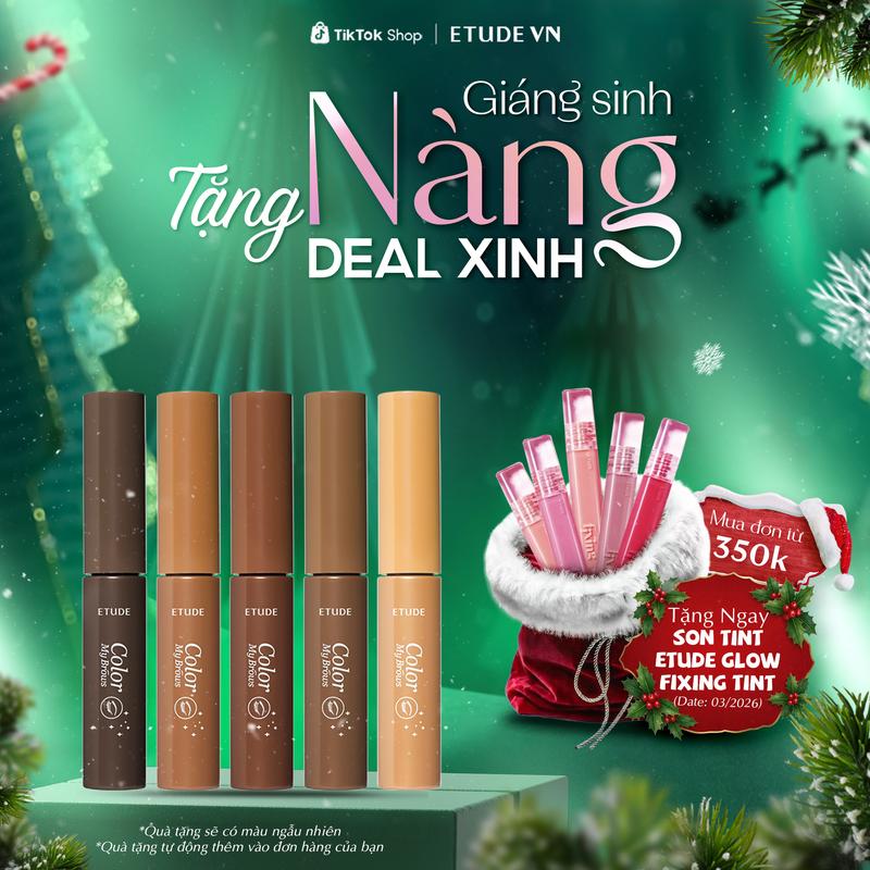  Mascara Chân Mày ETUDE Color My Brows 5 Màu Chuốt Mày Nữ 