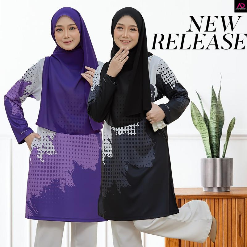 ATIEF DESIGN Signature Series: QAYLA SPORT DEWASA - Premium Jersey ...