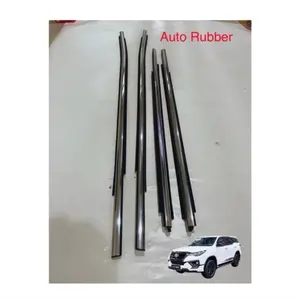 Karet Pelipit Plipit List Kaca Pintu Luar Fortuner Vrz Trd GR Chrome