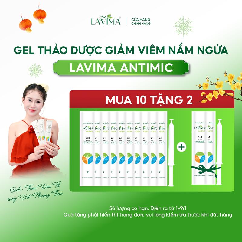 Gel Phụ Khoa Nữ Đũa Thần Inner Lavima Antimic Thảo Dược Giảm Viêm Nấm Ngứa Phụ Khoa Tại Chỗ Dạng Bút 3g
