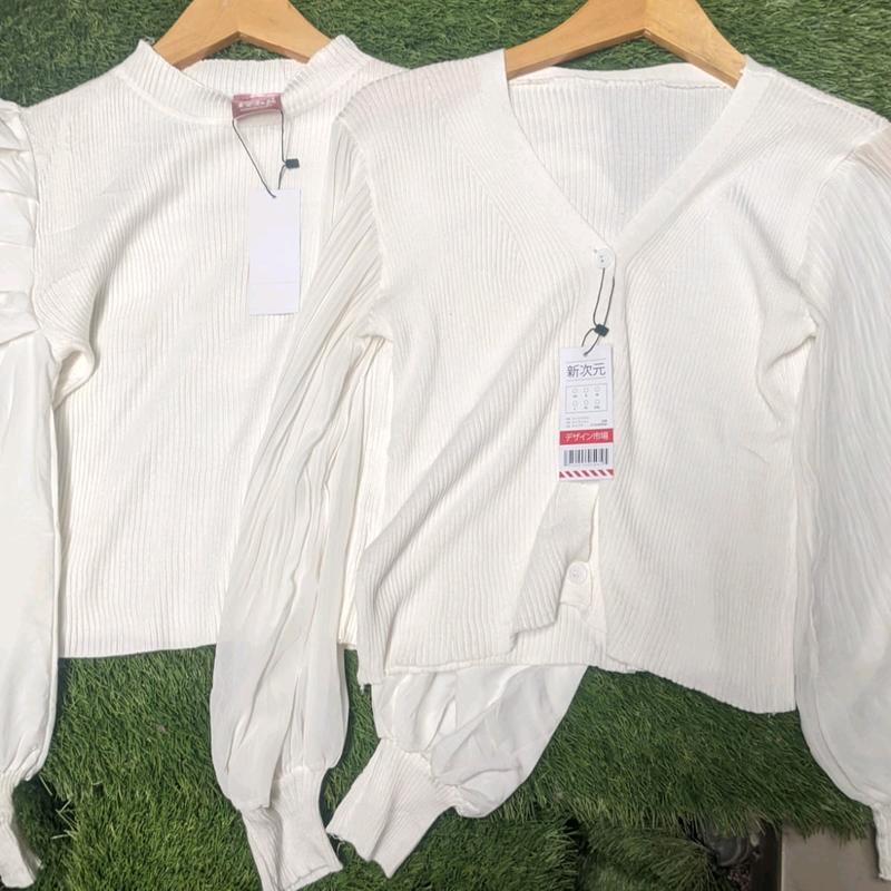 paket usaha rajut mix kaos 1 kg isi 6-8 psc, rajut tebal, rajut tipis, kaos lengan panjang, kaos lengan pendek, rajut wanita murah, kaos wanita murah, Knitwear, Cardigan, baju katun, baju rajut, COD 4
