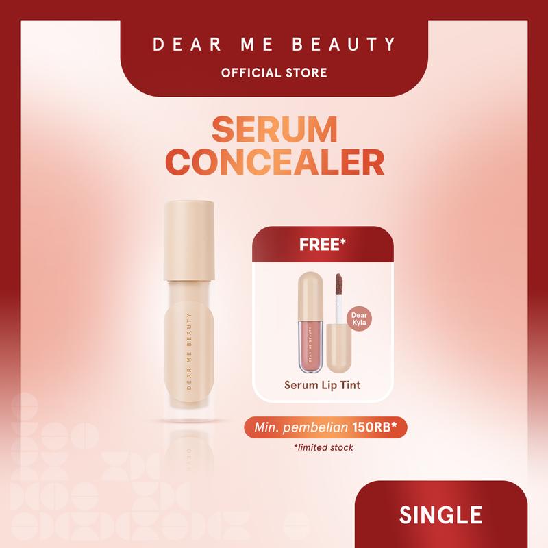 [Belanja 150rb Free Dear Kyla] Dear Me Beauty Serum Concealer C01/N00/N02/N04/Serum Color Corrector Green 0
