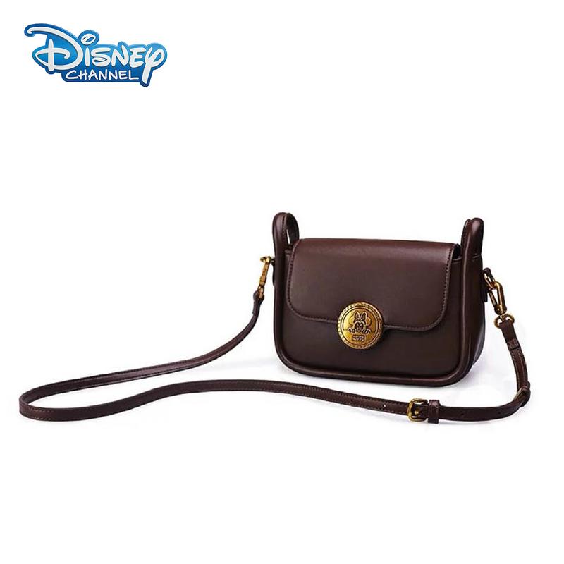 Túi Đeo Chéo Một Bên Vai Dễ Phối Đồ Mới, Disney Minnie Brownie, Túi Bánh Vuông Nhỏ Màu Nâu, Có Sẵn Thanh Toán Khi Nhận Hàng 2