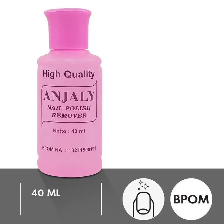 [PER 2PCS] ASETON ANJALY NAIL POLISH REMOVER 40ML 1