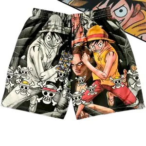 Celana pendek boxer full print  pria wanita Dewasa Casual Santai Nyaman Printing