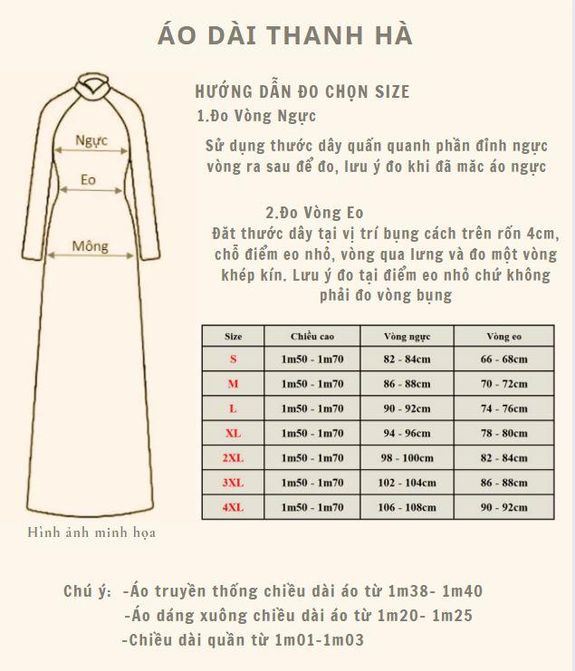 Áo Dài Học Sinh,Áo Dài Kỉ Yếu,Chất Lụa Tuyết Mịn Mềm Mát, Co Giãn Tốt, Sẵn Tay Dài Và Tay Lỡ -Áo Dài Thanh Hà 7