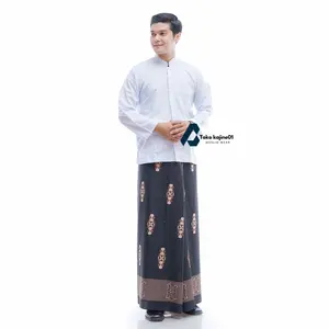 Paket SARKO Sarung Baju Koko Haibah Katun Hemat Baju Koko AMMU Baju Koko Habaib