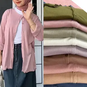 Cardigan Oversize Rib Premium / Outher Rib Premium Ld 110 melar ke 120