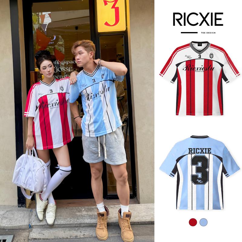 Áo Lưới Thể Thao Jersey Ricxie Số 3 - Top Sport Áo Unisex Nam Nữ áo  jersey  basketball