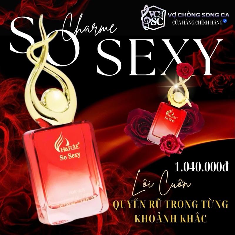 SO SEXY Charme - NƯỚC HOA DÀNH CHO NỮ , MÙI HƯƠNG NGỌT NGÀO, THU HÚT, THƠM LÂU, PHIÊN BẢN 100ml