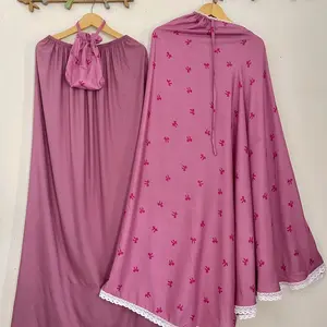 MUKENA RAYON Motif coquette