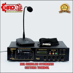 BEL SEKOLAH MANUAL DAN OTOMATIS 260NADA - MIC MEJA