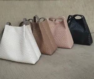 [ TAS LIMO ] Tote Bag Tas Bahu Wanita Totebag Anyam tikar Sintetis Premium
