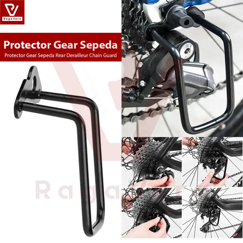 Protector Gear Box Sepeda Rear Derailleur Chain Guard Alat 0