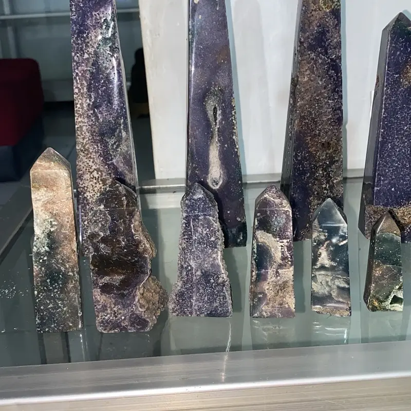 Tower grape agate Batu alam 4