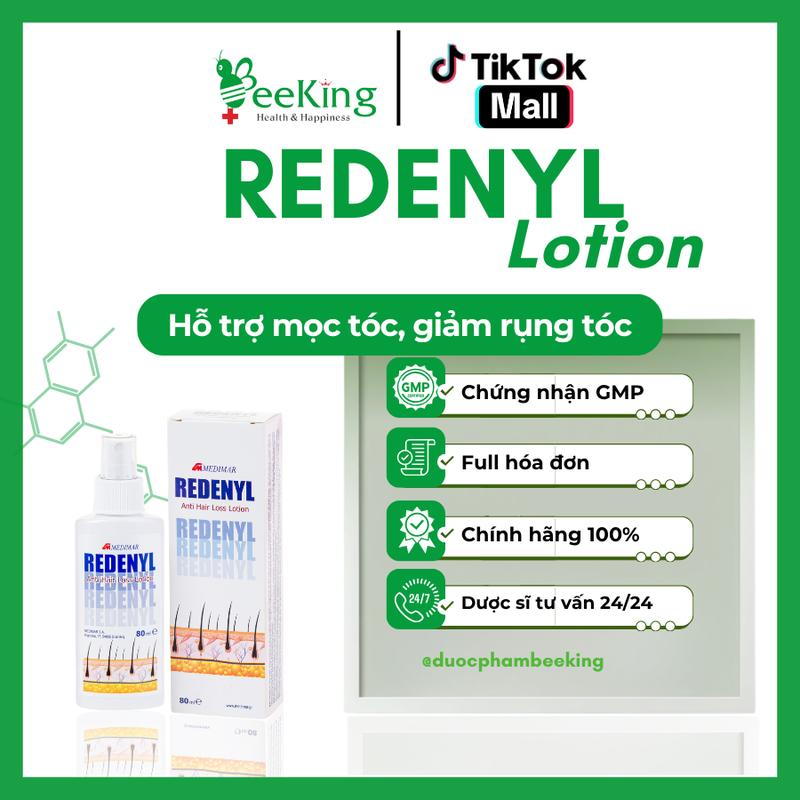 REDENYL LOTION - Xịt kích thích mọc tóc, ngăn ngừa rụng tóc - lọ 80ml