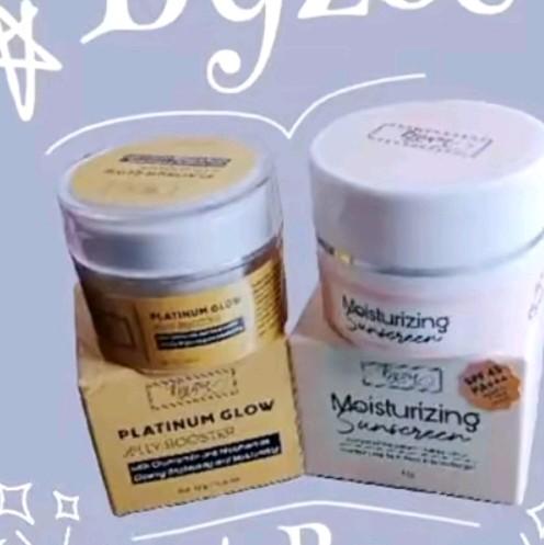 BYZOE GLOW JELY BOOSTER PLATINUM DAN MOISTURIZING SUNSCREEN... 2IN1 2