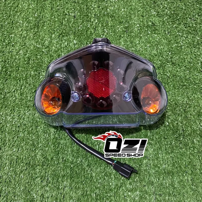 STOPLAMP LAMPU STOP JUPITER Z LED 2006 - 2010 SMOKE HITAM LAMPU STOP BELAKANG JUPITER Z BURHAN MIKA BENING 0