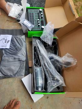 Product Review of koorfly-KF01 sound card ZX320 mic set Audio Bluetooth External Peralatan Bernyanyi atau siaran langsung dengan headphones dan microphone from M** N**a 1