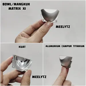 BOWL / Mangkuk Matrix X1 - Alumunium campur titanium