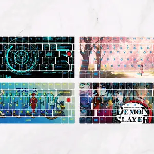 Stiker Keyboard Komputer/Laptop ukuran tinggi -+12mm, laminasi doff kalem