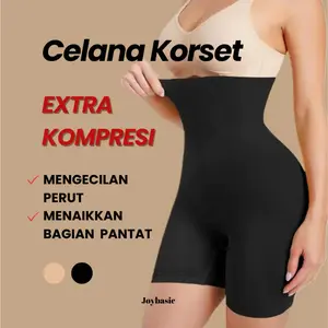 Joybasic Women's Celana Korset - Korset Pelangsing Pinggang, Perut, Paha dan Menaikan Bokong Bahan Streach Nyaman