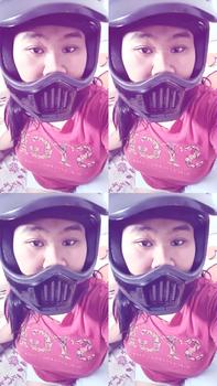 Product Review of HELM RETRO CAKIL FULL FACE HITAM DAY DEWASA PRIA WANITA ORIGINAL SNI from d**🍃 0
