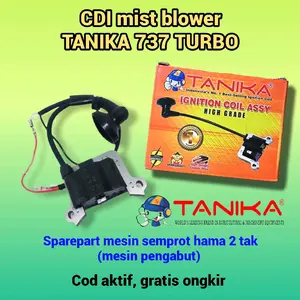 CDI mist duster blower 737 tanika coil mesin semprot hama kabut air pertanian 2 tak coel koil