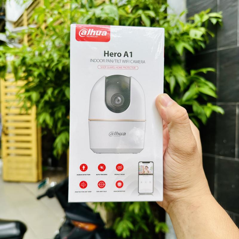 Camera DAHUA H5AE 5M H3AE 3M QHD Xoay 360 Độ- Đàm Thoại 2 Chiều- Báo Động Chống Trộm- Wifi Trong Nhà Chính Hãng