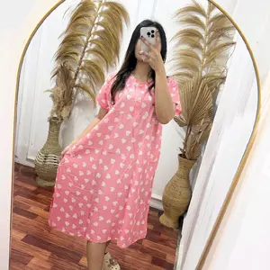 Daster LD 120 x PHS Bumil Jumbo Busui Bersaku Bahan Adem Rayon Nyaman Cocok Ibu Hamil