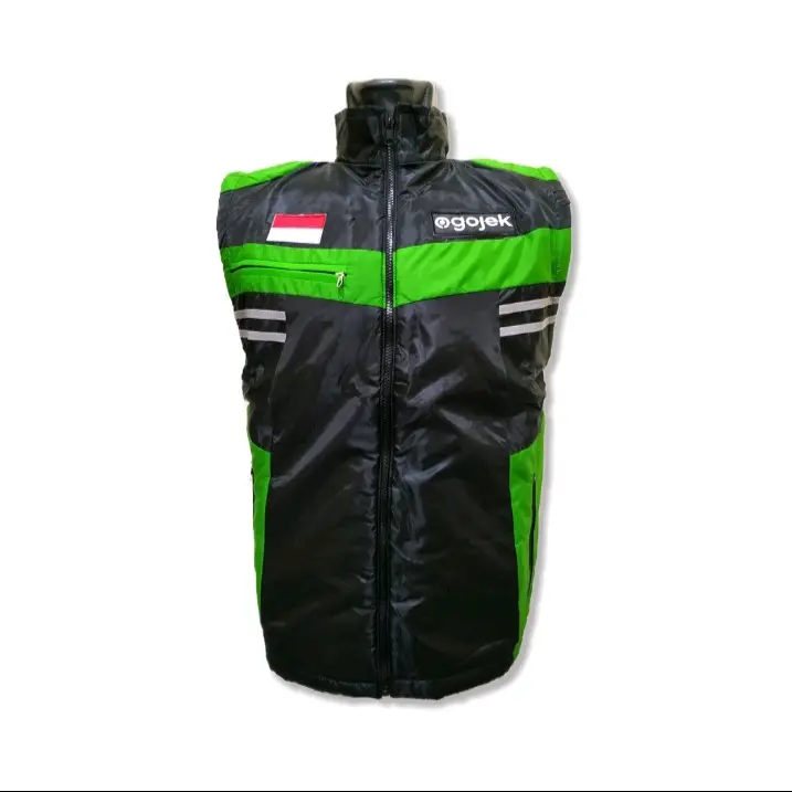 Rompi Motor Gojek Waterproof Parasut untuk Pria/Wanita, Perlindungan Tambahan Berkendara yang Ergonomis dan Nyaman 3