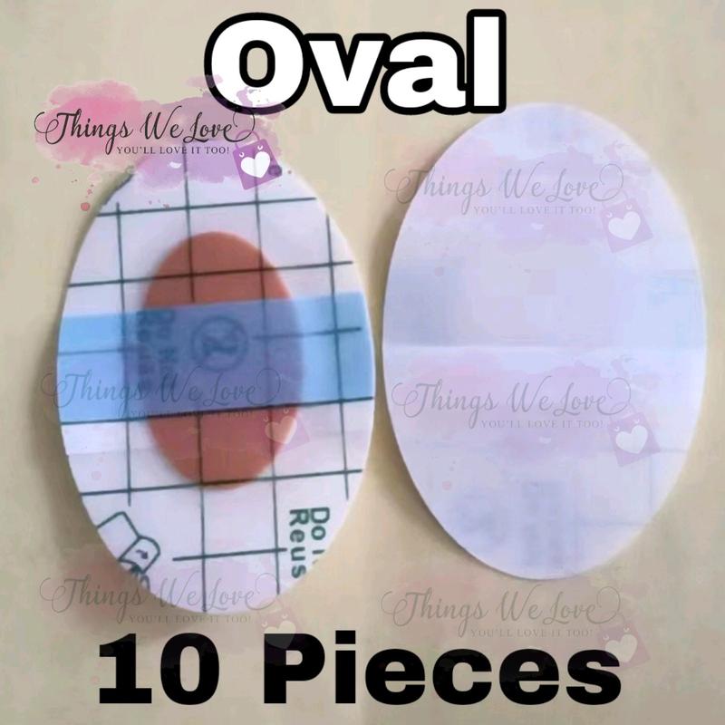 [SG] [FREE SHIP] 10 Pcs Band Aid First Aid Plaster Waterproof Bandage Unique Shape Criss Cross Round Clear Skin Tight Seal 4