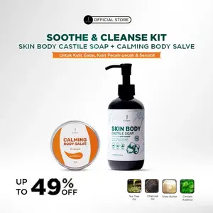 [Jevarine Body Care Kit] Membantu Kulit Sensitive, Jerawat Badan dan Panu dengan Perawatan Bodycare