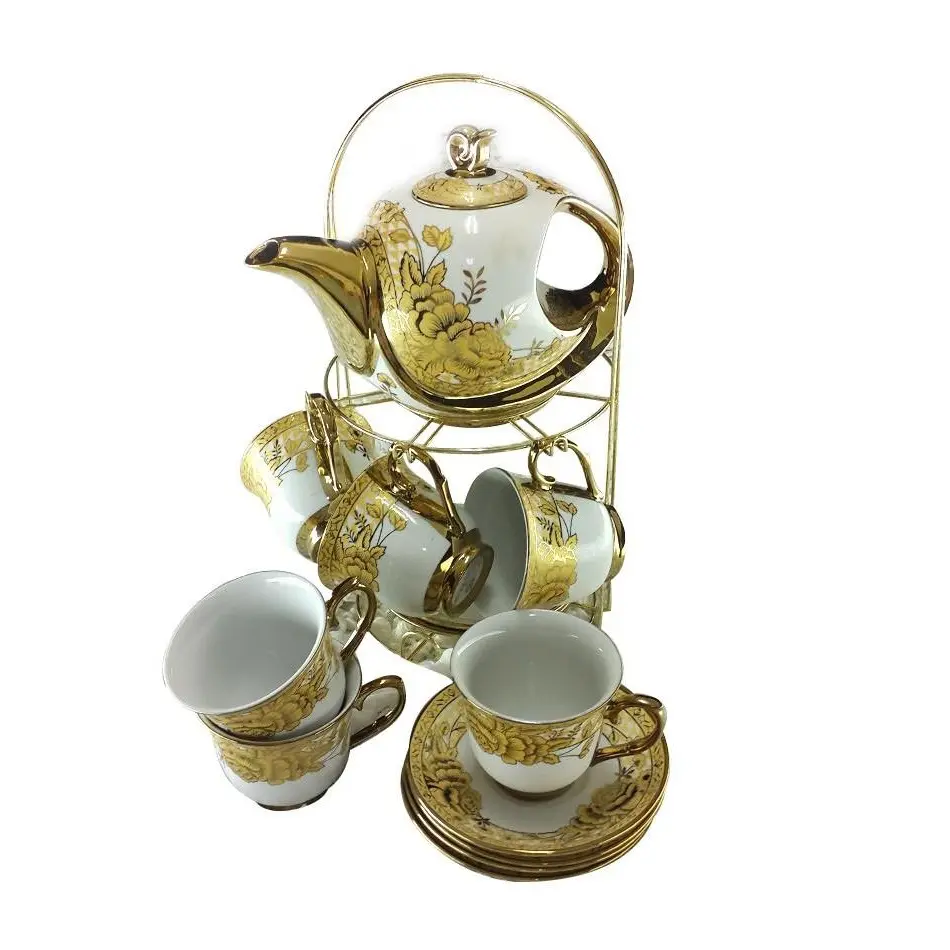 Tea Set Chrome Vicenza CR90