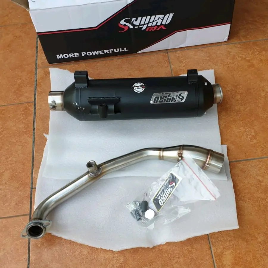KNALPOT STANDAR RACING SHIJIRO TYPE MONSTER FOR AEROX N-MAX VARIO PCX ADV STYLO