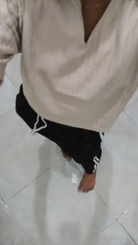 Product Review of Premium Sierra Top - Kaos Rib Knit Polo Crop Lengan Pendek Wanita Korean atasan baju  basic from u**1 0