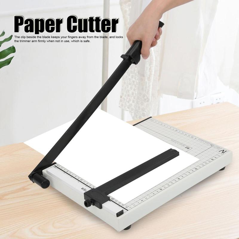 Product Introduction of [SG] A4 Paper Cutter Trimmer Guillotine Ruler Precision Photo Trimmers Cutter Industrial grade wooden see 12