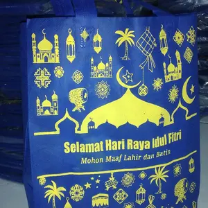 isi 12 pcs goodie bag idul fitri ukuran sedang 30x40x8