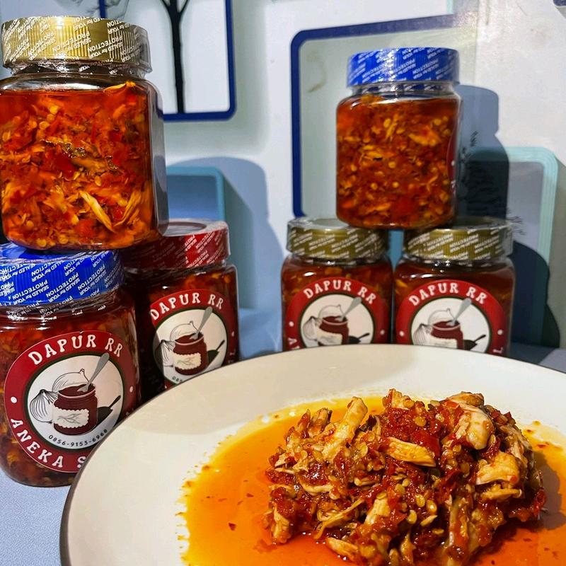 Aneka sambal dapur RR, Sambal ayam suwir 0