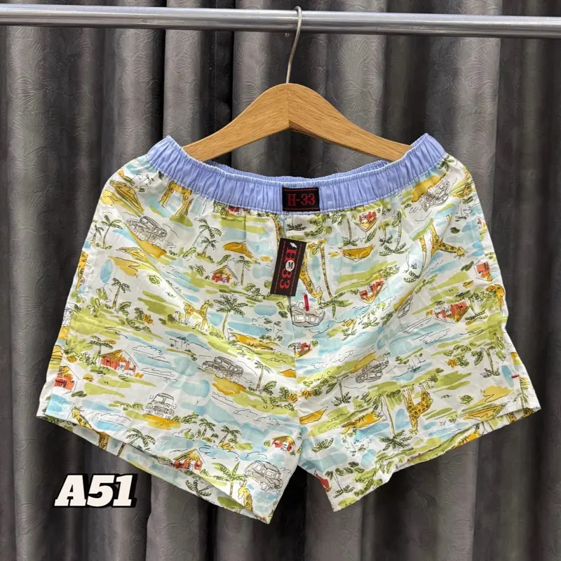 Combo 5 Quần Boxer Nam H33 Chất Liệu Kate Xô - Thương Hiệu Uy Tín, Kiểu 2 Trong 1