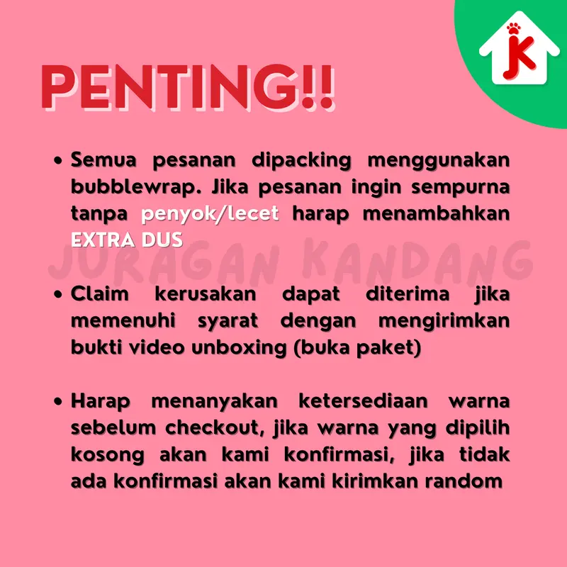 KANDANG HEWAN KUCING ANJING TINGKAT UKURAN JUMBO BESI LIPAT 78 x 47 x 54 1