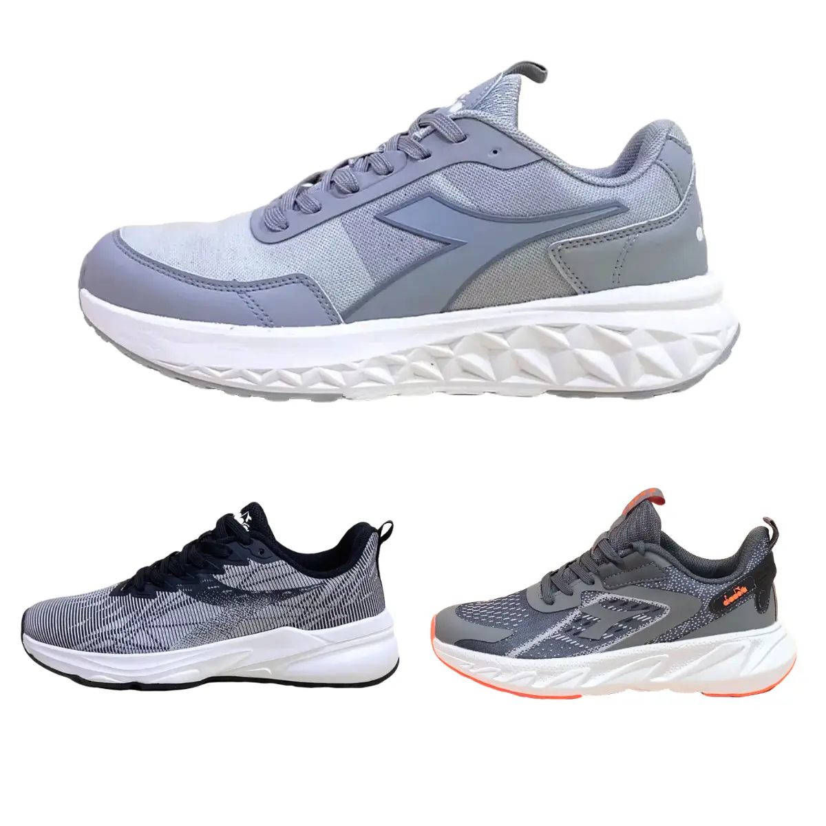 SEPATU RUNNING SNEAKERS DIADORA GREY SERIES ORIGINAL BNIB SPORT