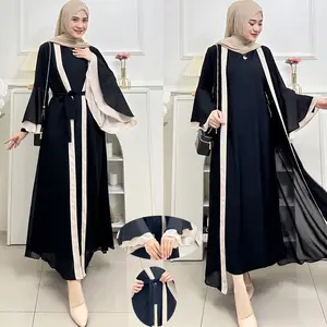 Outer Wanita Kekinian Hijab Style - Outerwear Wanita Long Cardigan Ceruty Babydoll Jumbo