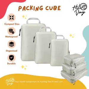 HILODAY Tas Penyimpanan Pakaian Kompresi Travel Bag Organizer