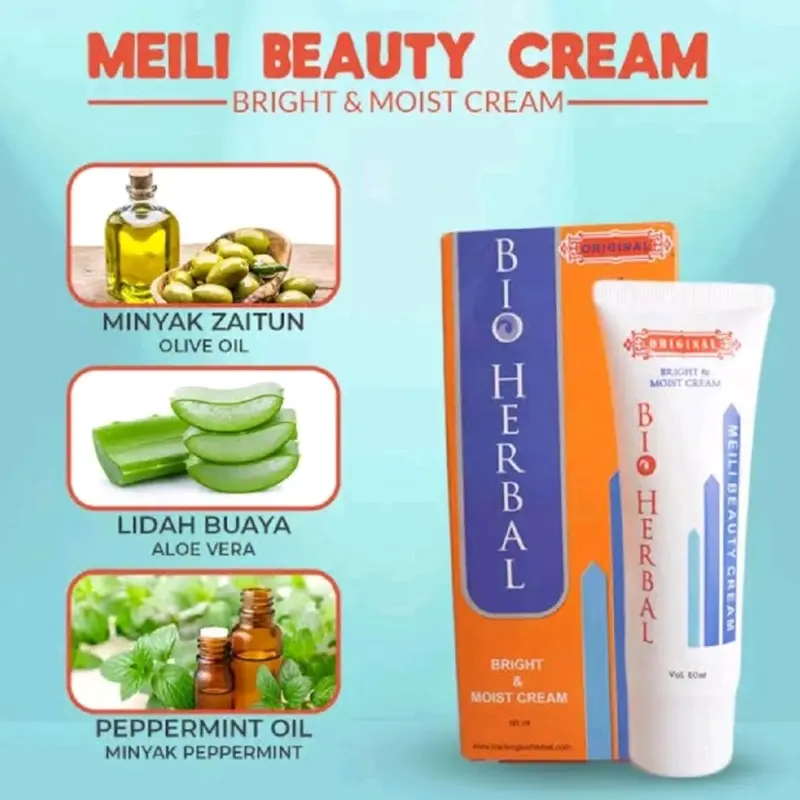 Krim Penghilang Bekas Luka Bio Herbal Meili Beauty Cream 0