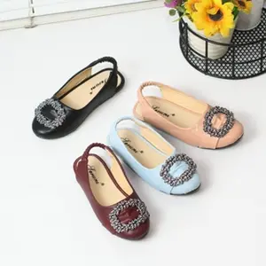 Grisea Sepatu Anak Perempuan Polos Sling Back Stylish Jasmine / Flat Shoes Anak / Balet Anak Fashion