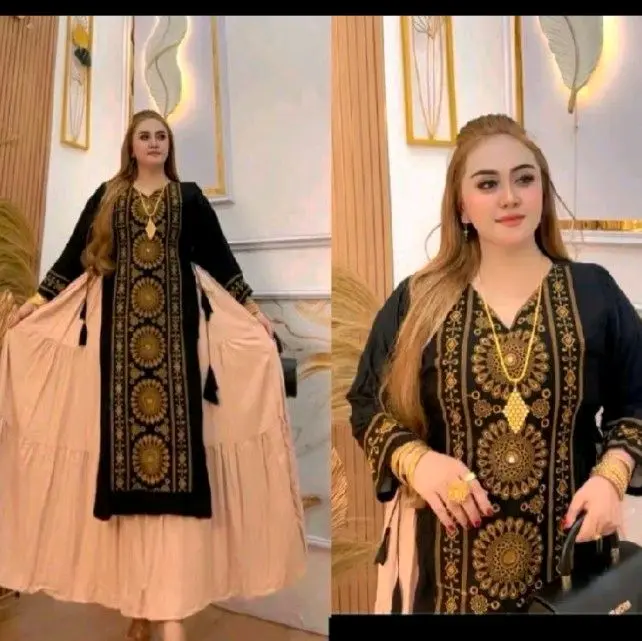 gamis hindi bordir anarlidah anjeli gamis hindi bordir anarlidah anjeli